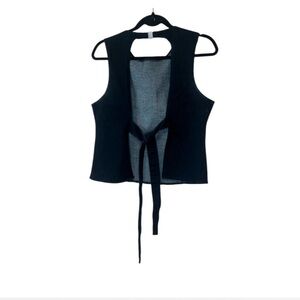 Vintage-Inspired Forever 21 Denim Top (Size XL) NAVY